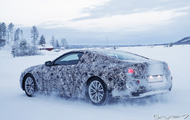 BMW 8シリーズ クーペスクープ写真