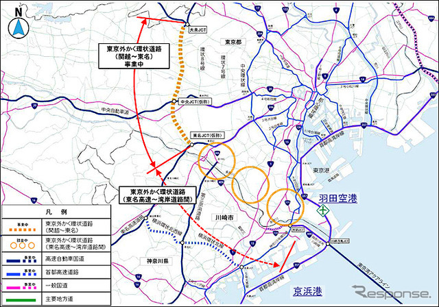 東京外かく環状道路 計画概要