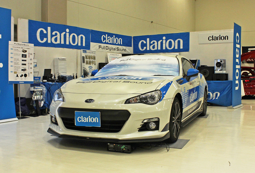 Clarion『Full Digital Sound』デモカー「スバル・BRZ」