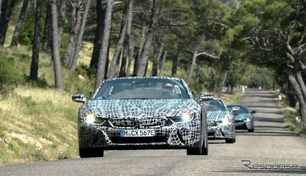 BMW i8 ロードスターのプロトタイプ