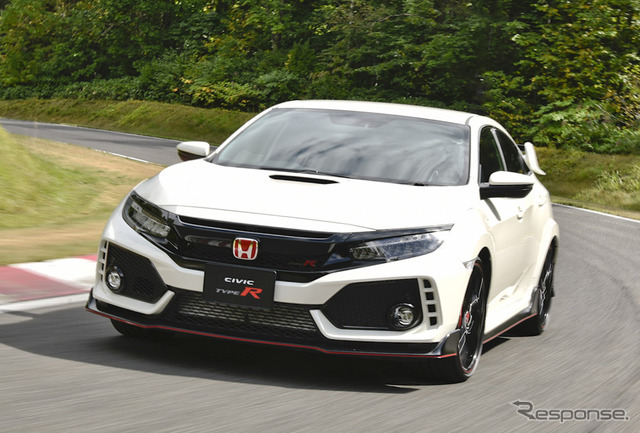 ホンダ シビックタイプR（ホンダ鷹栖プルービンググランド試乗）