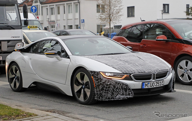 BMW i8 S スクープ写真