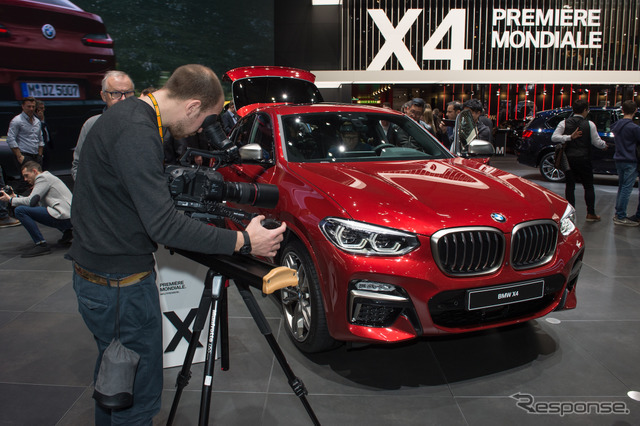 BMW X4新型（ジュネーブモーターショー2018）　(c) Getty Images