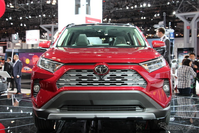 トヨタRAV4新型(ニューヨークモーターショー2018)