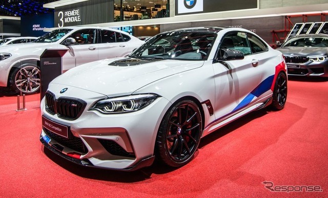 BMW M2 コンペティション の Mパフォーマンスパーツ（パリモーターショー2018）