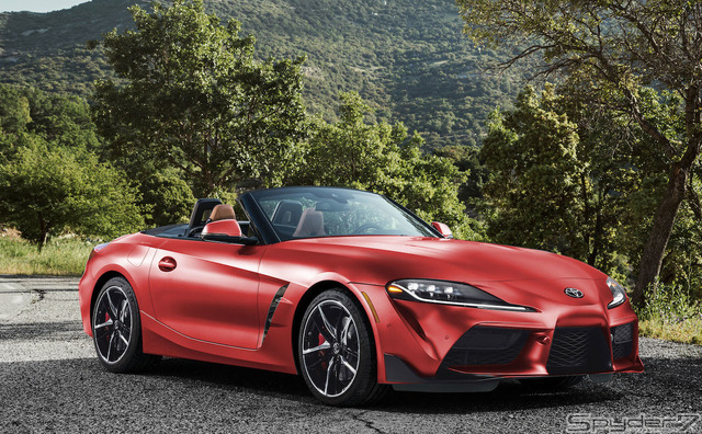 トヨタ スープラ　カブリオレ BMW Z4 クーペ　予想CG スクープ