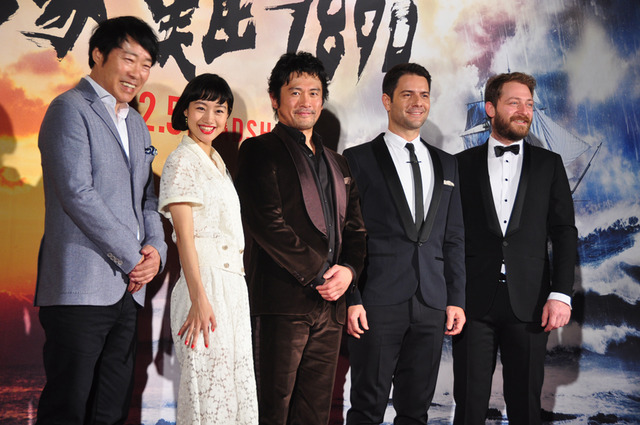 田中光敏監督、忽那汐里、内野聖陽、ケナン・エジェ、アリジャン・ユジェソイ／『海難1890』ワールドプレミア