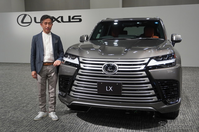 レクサス『LX』と、レクサスインターナショナル レクサスデザイン部長の須賀厚一氏