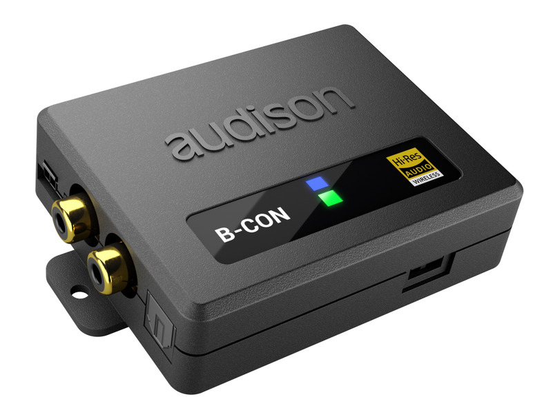 audisonからカーオーディオ専用・ハイレゾ対応Bluetoothレシーバー「audison B-CON」が新発売