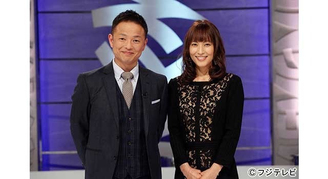 「MUSIC FAIR」司会の恵俊彰、鈴木杏樹 - (C) フジテレビ