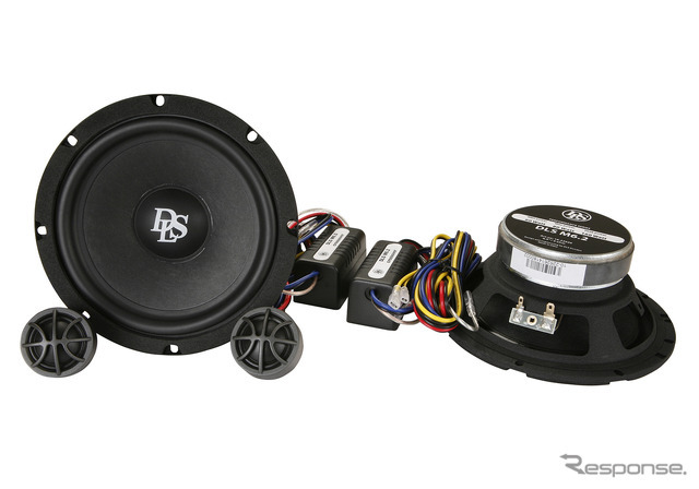 比較的に取り付けがしやすい海外スピーカーの一例（DLS・M6.2）。