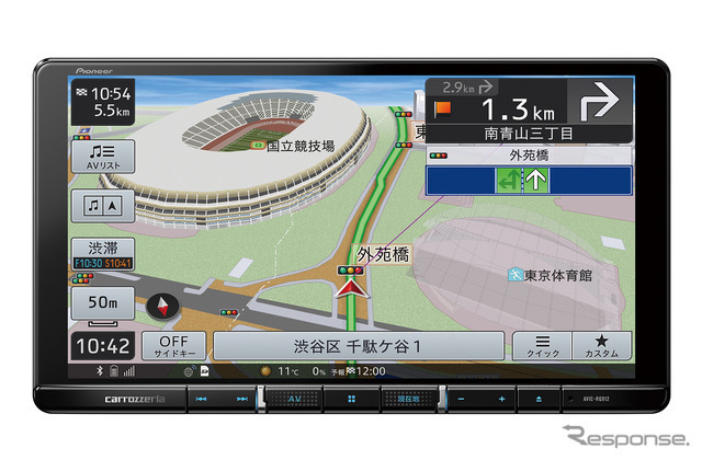 カロッツェリア・楽ナビ AVIC-RQ912