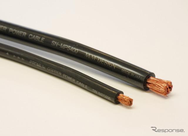 「パワーケーブル」の一例(M&Mデザイン)。