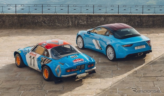 アルピーヌ A110 の「サンレモ73」と1973年のWRCを制したアルピーヌ・ルノー A110