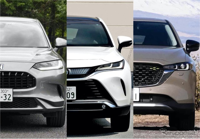 ZR-V vs ハリアー vs CX-5