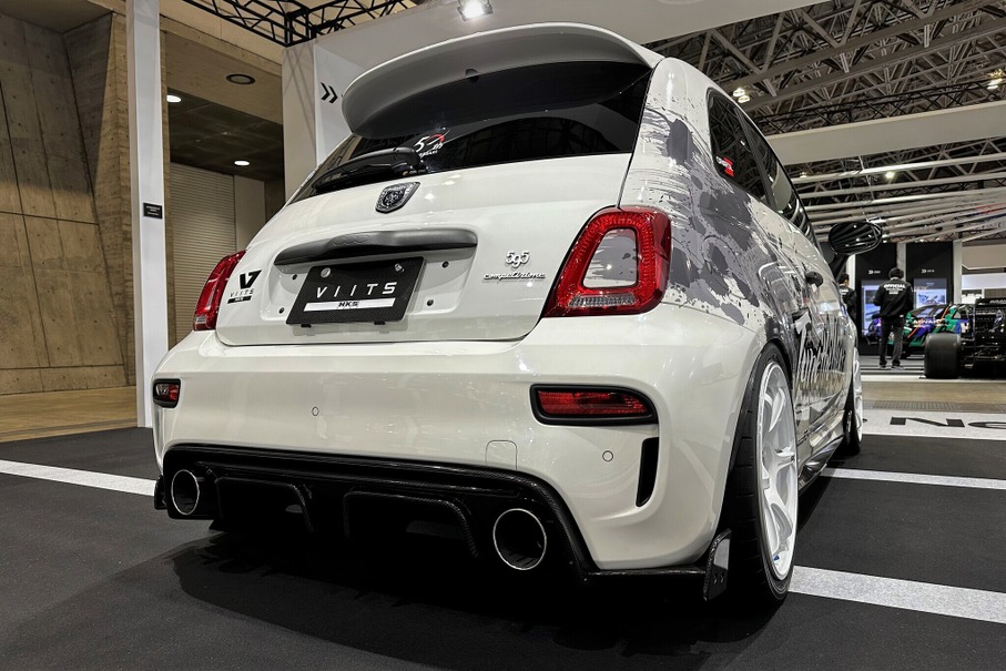 HKSのマフラー技術を数多く盛り込んだABARTH 595用スペシャルマフラー「VIITS エキゾースト for ABARTH 595」が新登場