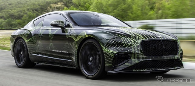 ベントレー・コンチネンタル GT 新型のプロトタイプ