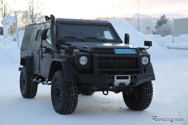 メルセデスベンツ LAPV（Light Armored Patrol Vehicle）スクープ写真