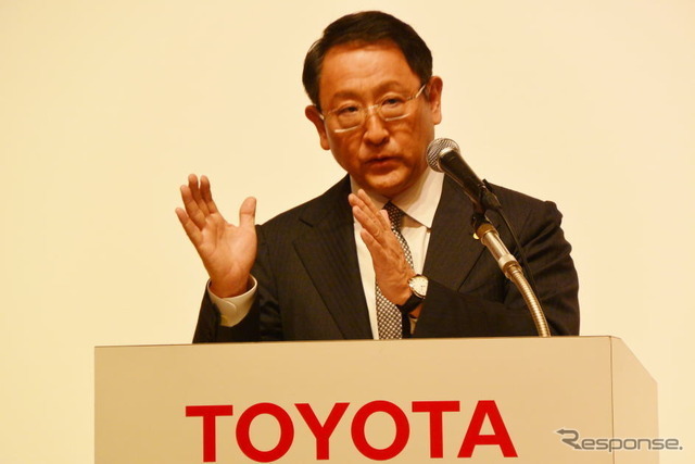 トヨタ自動車 豊田章男 社長