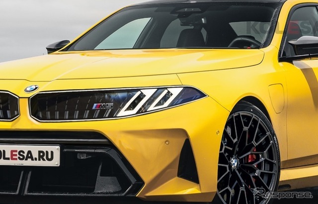 BMW M5セダン 改良新型の予想CG