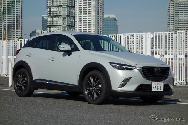 マツダ CX-3 改良新型。外観には手が加えられていない