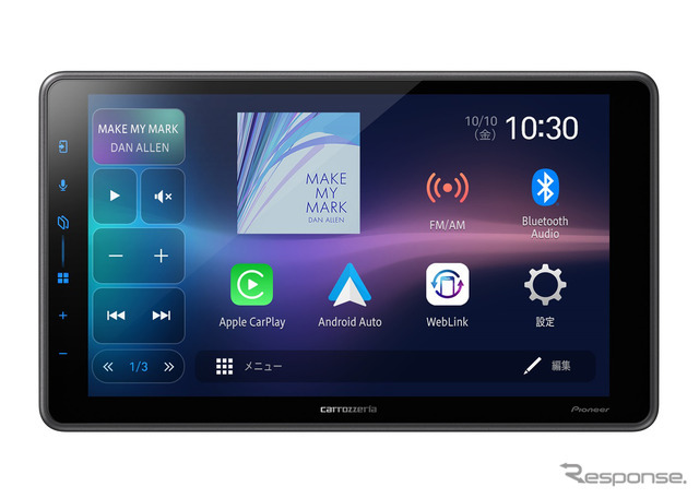 カロッツェリアの9インチディスプレイオーディオ「DMH-SF600」