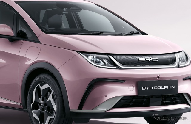 BYD『ドルフィン』の特別限定車「グレイトフル ピンク」と「ロングレンジ グレイトフル ピンク」発表