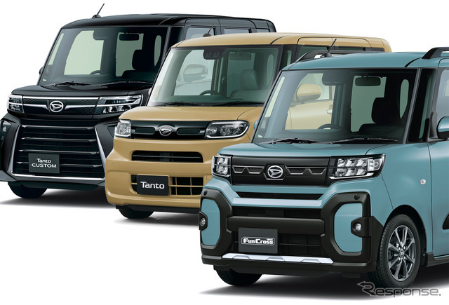 ダイハツ タントの特別仕様車「Limited」シリーズ