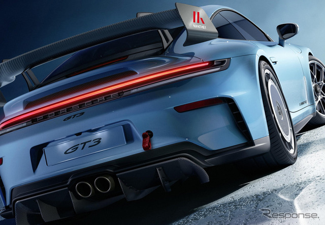 ポルシェ『911 GT3』現行型(992.2)向けのマンタイキット装着車