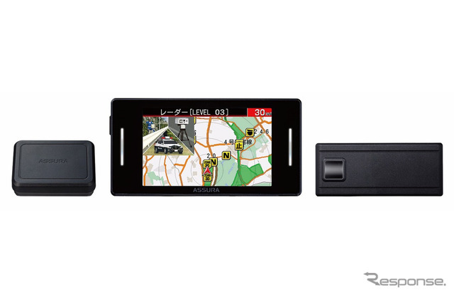 セルスターのJMA-520/401取締機対応のセパレートタイプ新型レーダー探知機「AR-725SW」