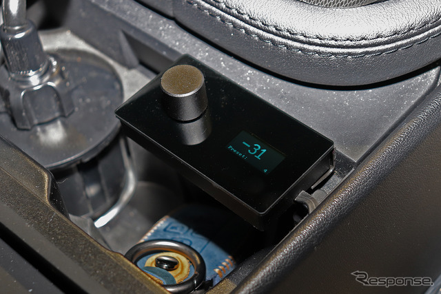 「単体DSP」が搭載されたオーディオカーの一例(製作ショップ:AVカンサイ<大阪府>)。