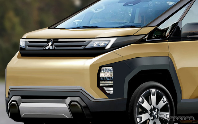 三菱 デリカ D:6 予想CG