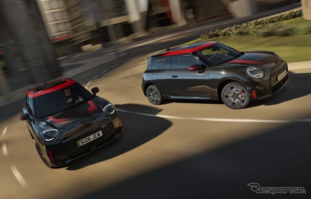 MINI ジョン・クーパー・ワークス Eの「TRACK STYLE EDITION」
