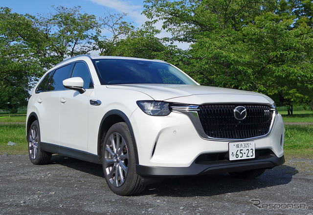 マツダ CX-80 XD Lパッケージ(改良後のドライブエディションに相当)4WDのフロントビュー