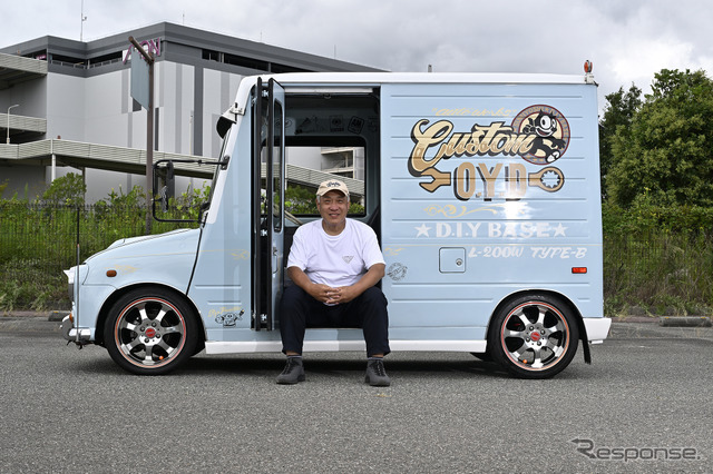 custom-おやぢさん ミラウォークスルーバン…CARTUNE ALL USERS MEET神戸