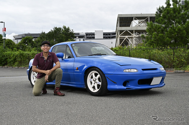 tina@GC8&NA6さん マツダ・ロードスター NA6CE…CARTUNE ALL USERS MEET神戸