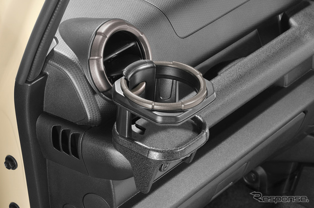 Carmate・ジムニー専用ドリンクホルダー2 ノマドドアグリップ用ネジ付属 2個セット(CX555K)