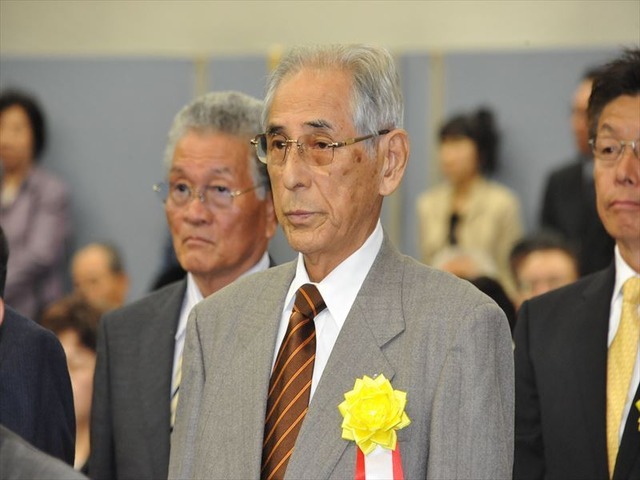 国土交通省史上2人目の受賞者となった大阪府松原市の新田房義さん（73）