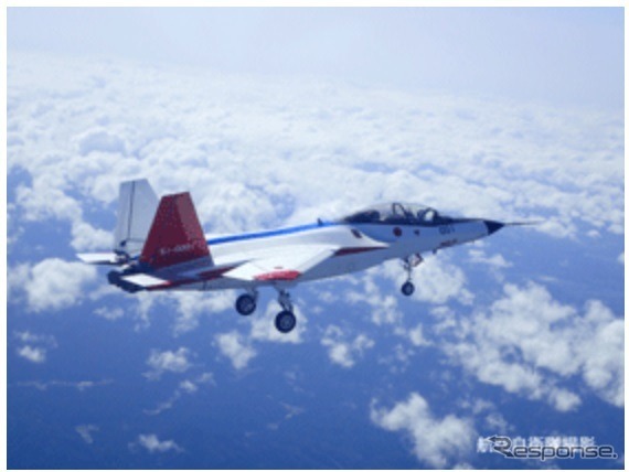 X-2（先進技術実証機）初飛行