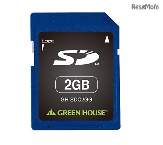 GREEN HOUSE製品「GH-SDC*Gシリーズ」http://www.green-house.co.jp/products/pc/memorycard/sd/gh-sdc_g/