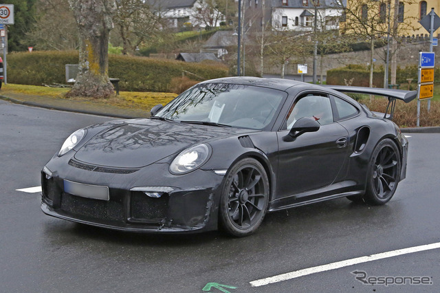 ポルシェ 911 GT3 RS4.2 スクープ写真