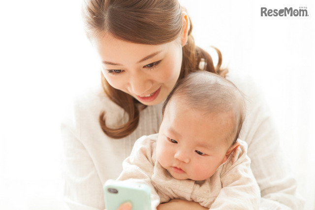 子どもの症状についてスマートフォンで小児科医に相談