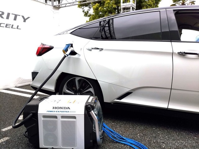 クラリティ フューエルセルから電気を取り出すための装置「POWER EXPORTER 9000」