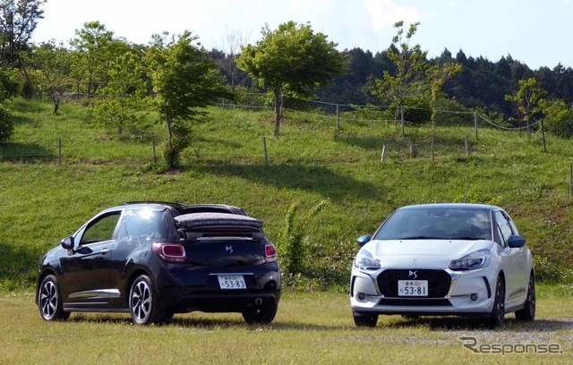 DS 3（右）とDS 3カブリオレ(左)