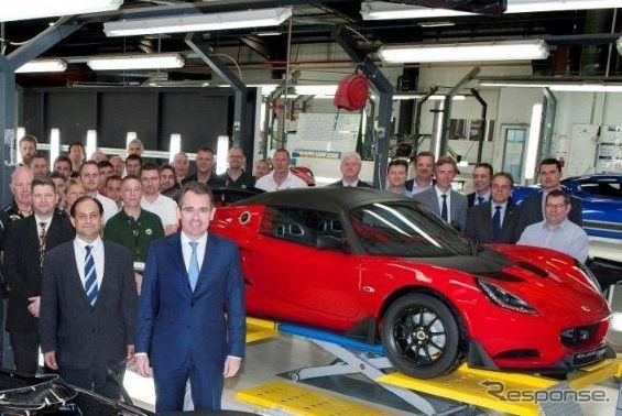 英国本社工場で生産が開始されたロータス エリーゼ カップ 250