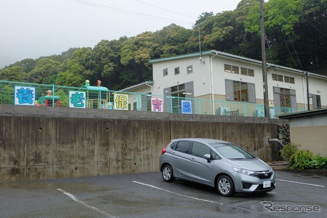 養老の滝の入り口にある養老保育園にて。なかなか素晴らしいネーミングである。