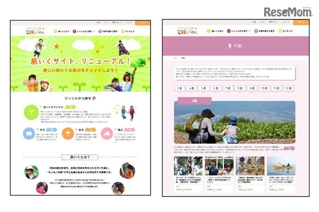 JTB「旅いく」Webサイトリニューアル