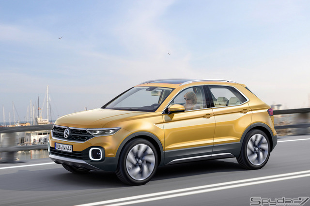 VW ポロ SUV レンダリングCG