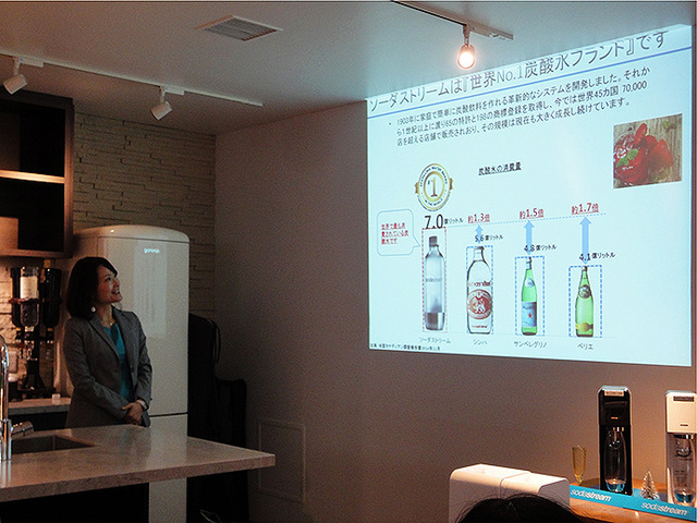 SodaStream ラウンドテーブル（東京・代官山、11月14日）