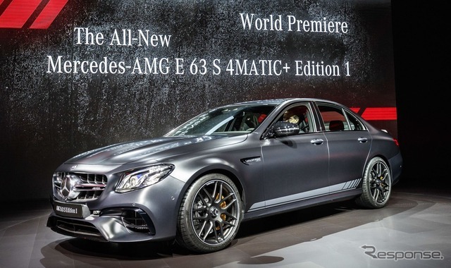 新型メルセデスAMG E 63 S エディション1